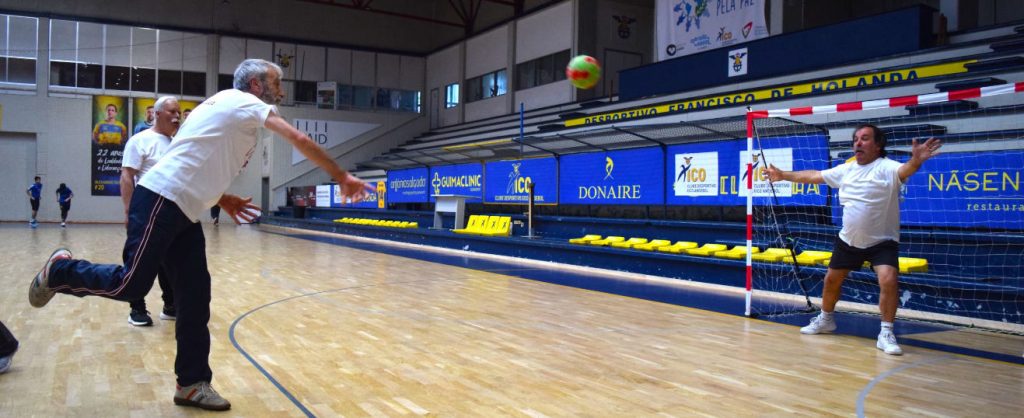 Jogadores de andebol da terceira idade